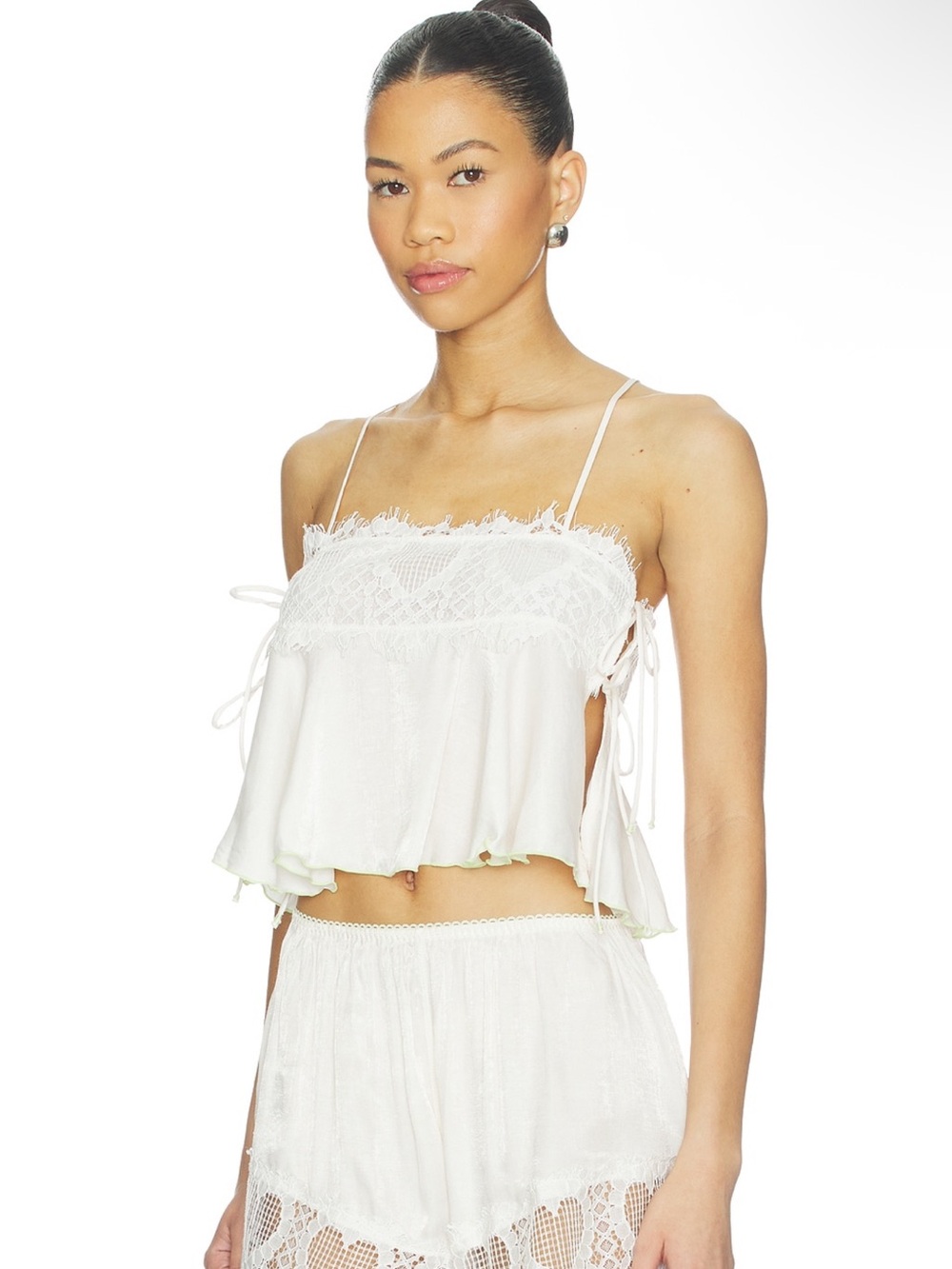 NWT FREE PEOPLE Sweet Love Cami in White
